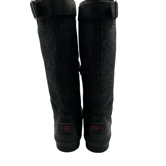 UGG Australia Womens 5.5 Janina Waterproof Knee High Boot 1018472 Black NWOT - Picture 11 of 12